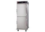 1.8KW Standing Food Warmer Cart Double Doors Holding Cabinet 50℃ - 99℃