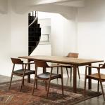 Vietnam Home Furniture Customer Designs Modern Solid Wood Dining Table Set with