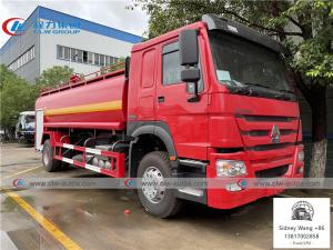 Wholesale Sinotruk Howo 4x2 Fire Fighting Truck With 15cbm Water Tank from china suppliers