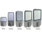 Waterproofing 220v LED Street Light Smd 18000lm Aluminum Luminaires