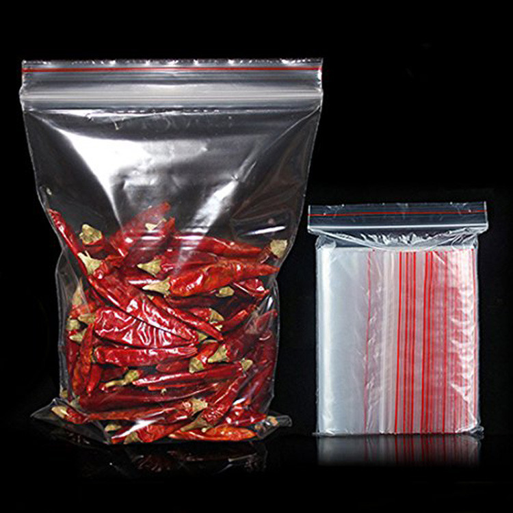 Zipper Transparent Plastic Bag