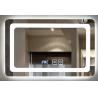 Buy cheap IP44 Wall Mounted Led Behind Mirror For Luxury Hotel , Frameless Bathroom Mirror from wholesalers