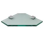 Diamond Shape Custom Shower Shelves For Bathroom Corner Green