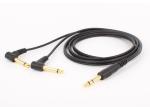 Microphone Video Stereo Audio Cable / Mono Jack Cable Copper Conductor