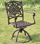 Leisure Garden Cast Aluminum 8 Seater Outdoor Furniture Table And Chair Set