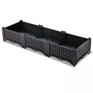 China OEM Service Multifunction Plastic Raised Planter Boxes Outdoor Fire Proof on sale