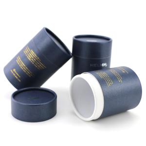 Wholesale Paperboard Boxes For Cosmetic Products Silkprinting Embossing Cylindrical from china suppliers