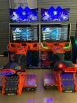 Coin Operated Snocross Arcade Game Dynamic Moto Driving Arcade Video Game