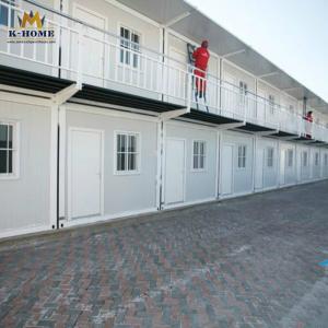 China Galvanized Steel Frame Sandwich Panel Container House Easy Assembly on sale