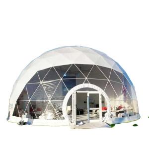 Wholesale Luxury Inflatable Dome Tent Decoration Transparent Warm Glass Dome Tent from china suppliers