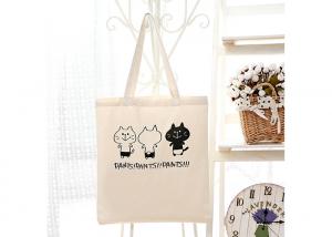 Wholesale Calico Promotional Shopping Canvas Bag Fashionable Printing 37*40 CM Size from china suppliers