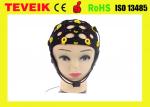 Separating EEG hat, silver chloride electrode,20 leads eeg electrode cap for EEG