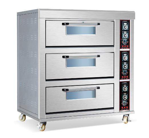 Digital Display Independent Temperature Control Standard Gas Stove Oven For
