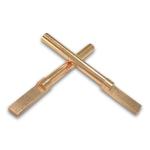 Customized Copper Coated Welding Rods , Copper Welding Stick For Battery