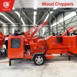 Mobile Heavy Duty Wood Chipper For Branches 3000r/min