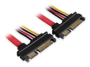 Wholesale 7+15Pin male to male SATA Computer cable,SATA 7PIN+15PIN Cable cheap price from china suppliers