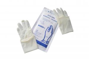 Wholesale Rubber Latex Surgical Gloves Powder EO / Gamma Sterilization For Protection from china suppliers