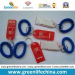 Special Flat Light Whistle Plastic Gifts W/Customized Logo&Wrist Coil