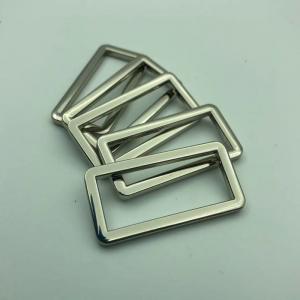 Wholesale Silver Custom Metal Backpack Strap Adjuster Nickle Chrome Free from china suppliers