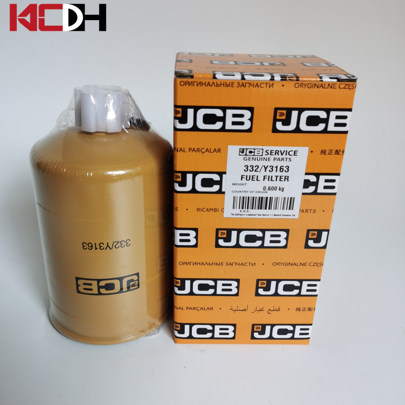 Jcb Excavator Engine Parts Diesel Fuel Water Separation Filter 332-Y3163