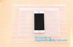 Clothes Packaging Suited Frosted PVC/EVA Vinyl Slider Top Zipper Bag For