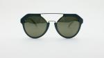 Womens Mens Fashion Oversized Sunglass Vintage Cut-Out Flash Mirror Lens