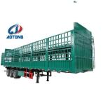 Standard 28Ton Landing Gear 3 Axle 60 Ton Truck Open Cargo Flatbed Stake Fence