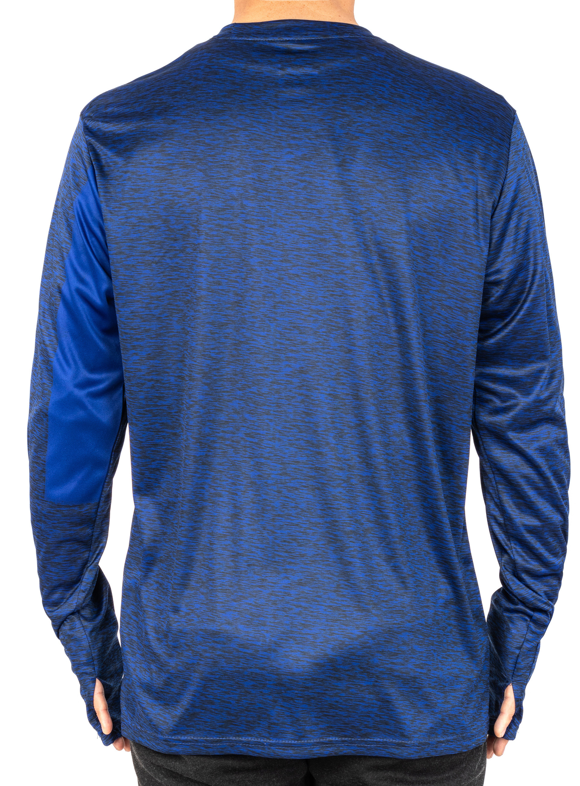 Casual Type Knitting Interlock Fabric Long Sleeve Tshirt With Finger Hole