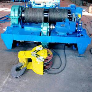 Wholesale Electric wire rope double drum winch applied in South Africa shipyard from china suppliers