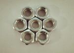 Electroplating White Zinc M6*1 Hexagon Nuts