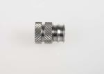 Threaded Inserts Knurled Stainless Steel Nuts Non Standard Customization