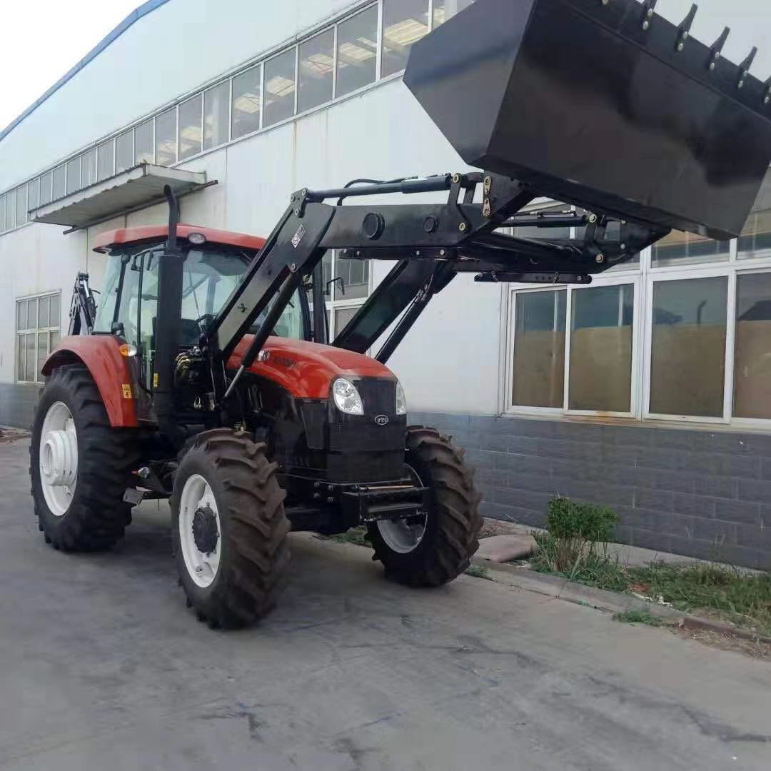 70hp 80hp 90hp 4WD diesel 2wd 6-Cylinder Big ChassisAgricultural Machine Large Farm Tractor Weichai Engine fuel diesel
