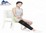 Black Orthopedic Physiotherapy Hinged Knee Support ROM Fixed Knee Brace for