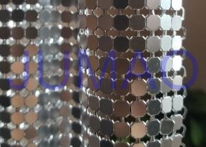 Wholesale Antique Coated Metal Sequin Fabric Easy Installation Architectural Drapery from china suppliers