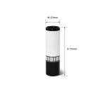 Cylindrical Biodegradable Paper Tubes Hotstamping Embossed Debossed