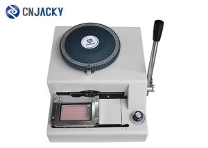 Wholesale PVC Plastic Card Personalization Machine , Manual Embosser Machine Braille Printer from china suppliers