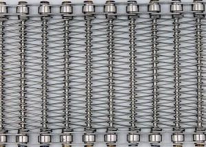 Wholesale Food Processing Fruit Drying Stainless Chain Link Balance Spiral Wire Belt from china suppliers