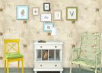 Non Woven Washable Contemporary Wall Coverings For Bedroom / Living Room , SGS