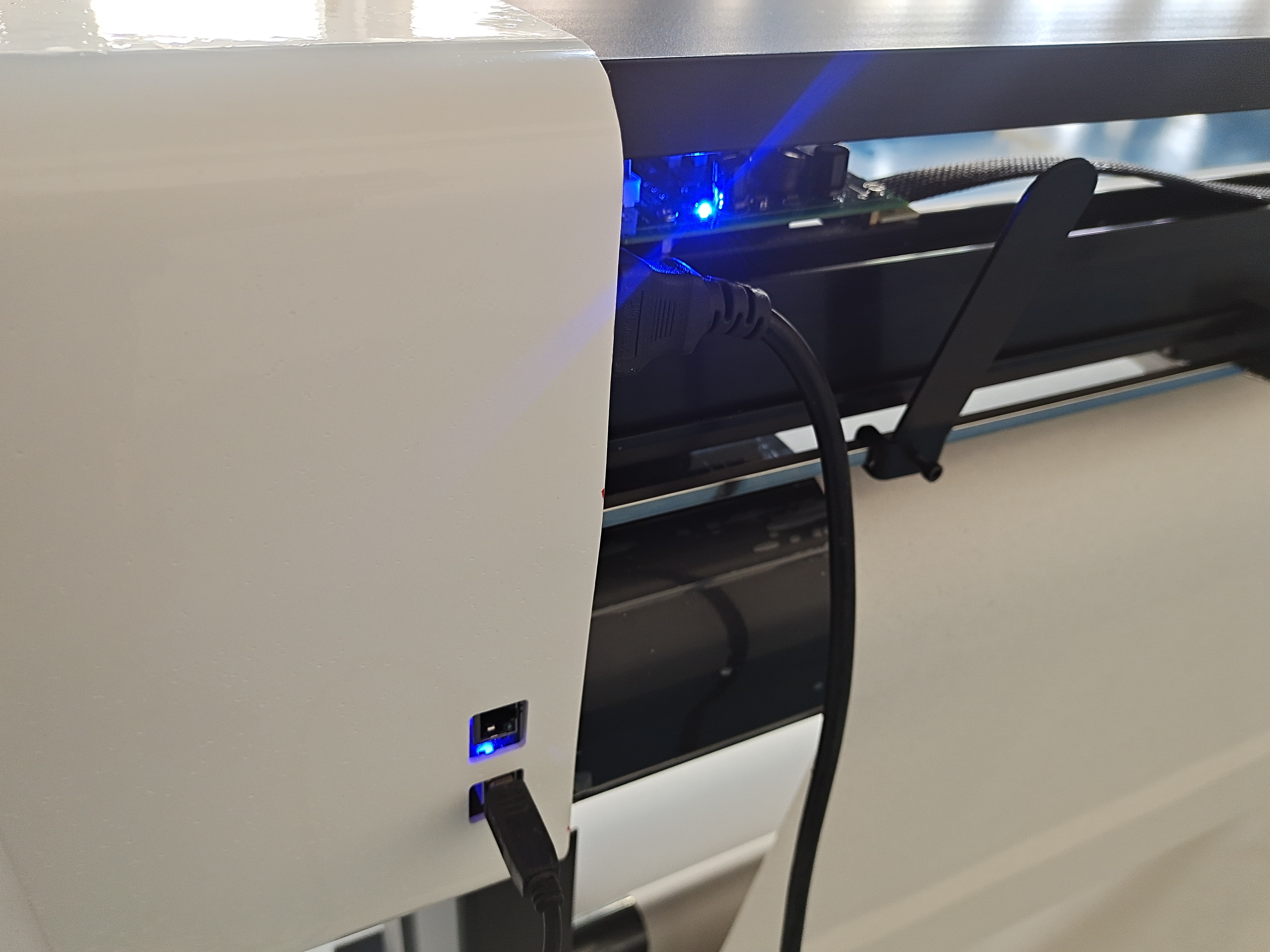 Automatic Triangle Blade Inkjet Dual Head Printing Plotter with Cutting Down 85 KG