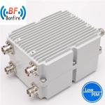 Dual Combiner 698-960/1920-2170 MHz N-Female 4.3-10 Female Diplexer Combiner Red