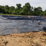 High Density 0.940g/cm3 HDPE Geomembrane for Fish Pond and Landfill Waterproofin