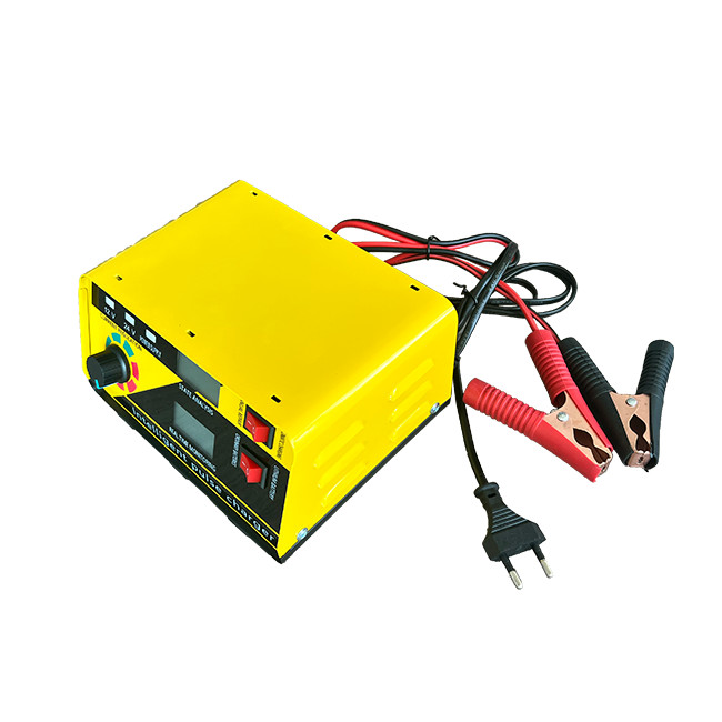 Durable 12V/24V Jump Starter Portable Charger 260W Automatic Intelligent Repair Type Battery Charger Motorcycle Battery