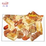 Sustainable White Chopping Block Kitchen Round Tempered Glass Cutting Board With