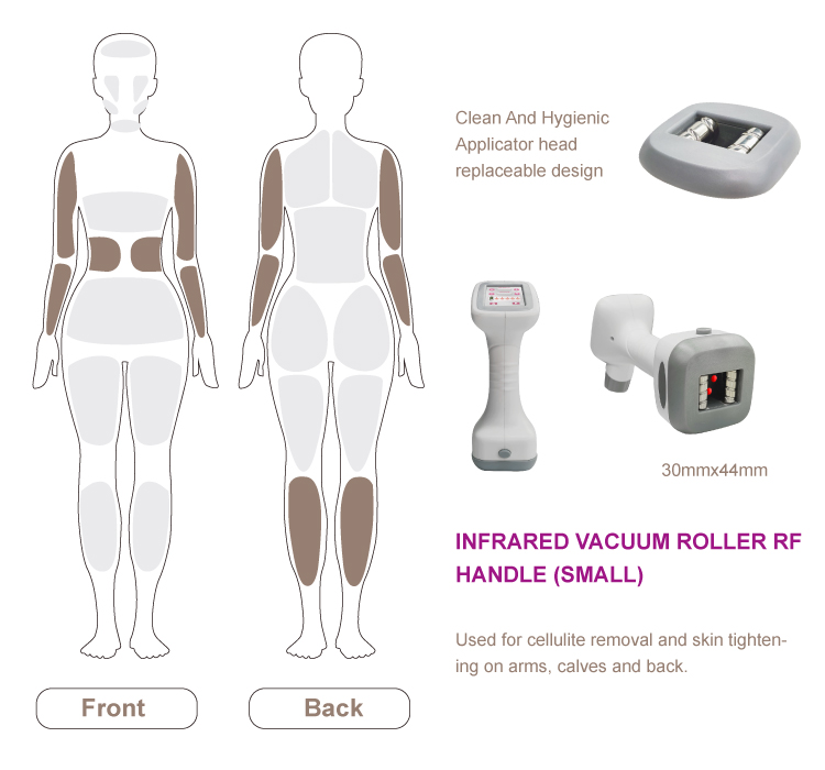 Cellulite Slimming Machine Infrared RF Body Vacuum Roller