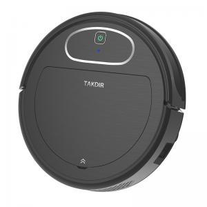 China Auto Robot Vacuum Cleaner With Gyroscope Navigation Real Time Map APP Control on sale
