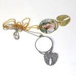 Blank Sublimation Angel Wings Car Ornament For Car Decorations