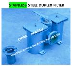 STAINLESS STEEL DUPLEX SEA WATER FILTER, STAINLESS STEEL DUPLEX OIL FILTER,
