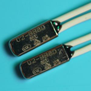 Wholesale TB02 small size electrical motor thermal protector temperature contorl 250V/5A 40--180C from china suppliers