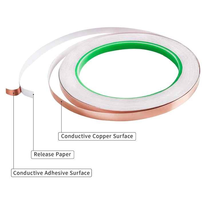 Double Sided Conductive High Adhesion Copper Shielding Tape