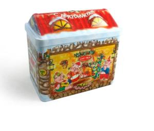 Wholesale Christmas Chocolate House Shape Tin Wholesaler from china suppliers
